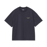 Camiseta Carhartt WIP Signature Dark Navy vista frontal