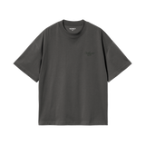 Camiseta Carhartt WIP Signature Graphite vista frontal