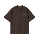 Camiseta Carhartt WIP Signature Tobacco vista frontal