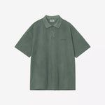 Polo CARHARTT WIP S/S Wayne Dark Scarab Garment Dyed