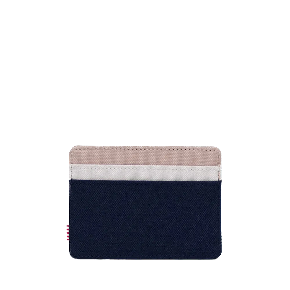 Cartera Herschel Charlie Peacoat Light Taupe Whitecap Gray - ECRU