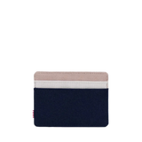 Cartera Herschel Charlie Peacoat Light Taupe Whitecap Gray - ECRU