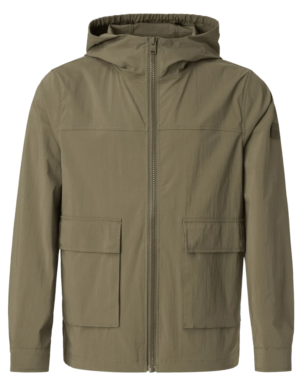 Cazadora de Nailon - ECRU