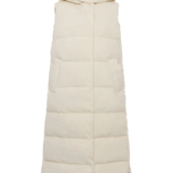 Chaleco Ecoalf de Mujer Page Crema Impermeable - ECRU