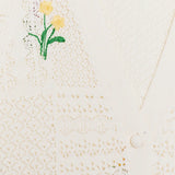 ESE or ESE Elysees Embroidered Ecru Vest 