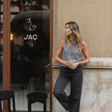 Chaleco ESE O ESE Rice Black & White