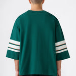 Camiseta CHAMPION Modern Ametora Bright Green vista trasera