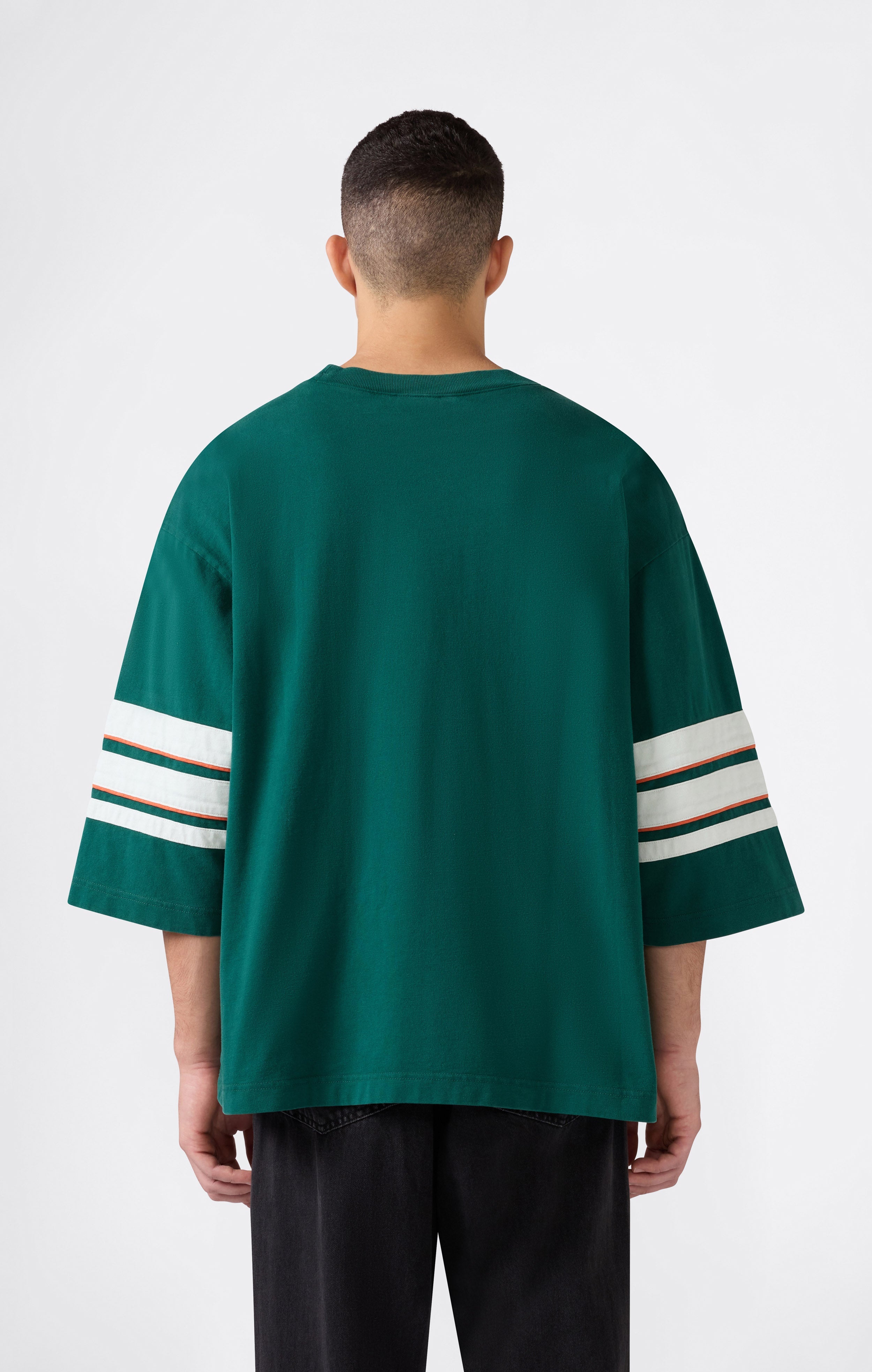 Camiseta CHAMPION Modern Ametora Bright Green vista trasera