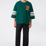 Camiseta CHAMPION Modern Ametora Bright Green look frontal