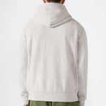 Sudadera CHAMPION Reverse Weave Light Grey vista trasera