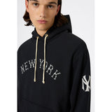 Sudadera CHAMPION Yankees Black detalle frontal