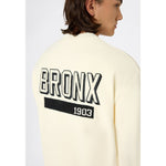 Sudadera CHAMPION Yankees Antique White detalle trasero
