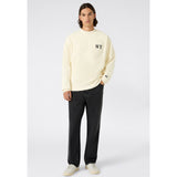 Sudadera CHAMPION Yankees Antique White look completo