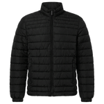 Chaqueta acolchada TIFFOSI Paradise negra — flat frontal con fondo transparente