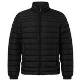 Chaqueta acolchada TIFFOSI Paradise negra — flat frontal con fondo transparente