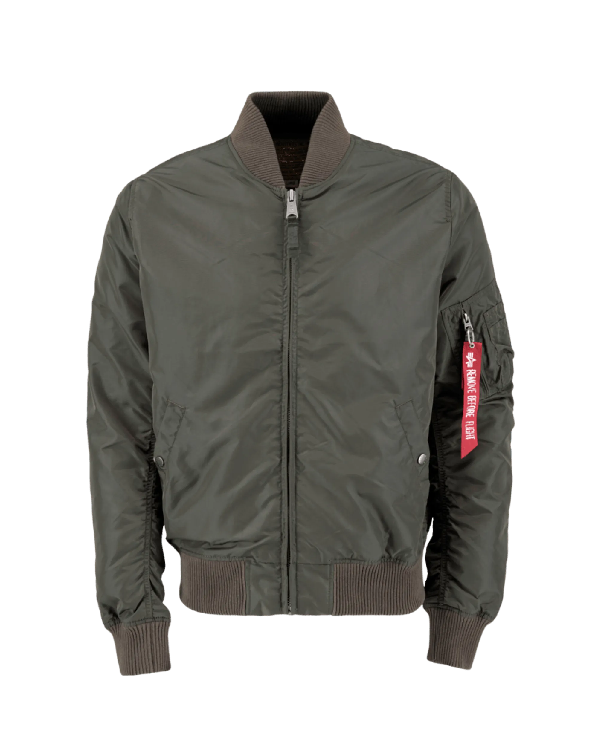 Chaqueta Alpha Industries Tipo Aviador MA-1 TT Rep Grey - ECRU