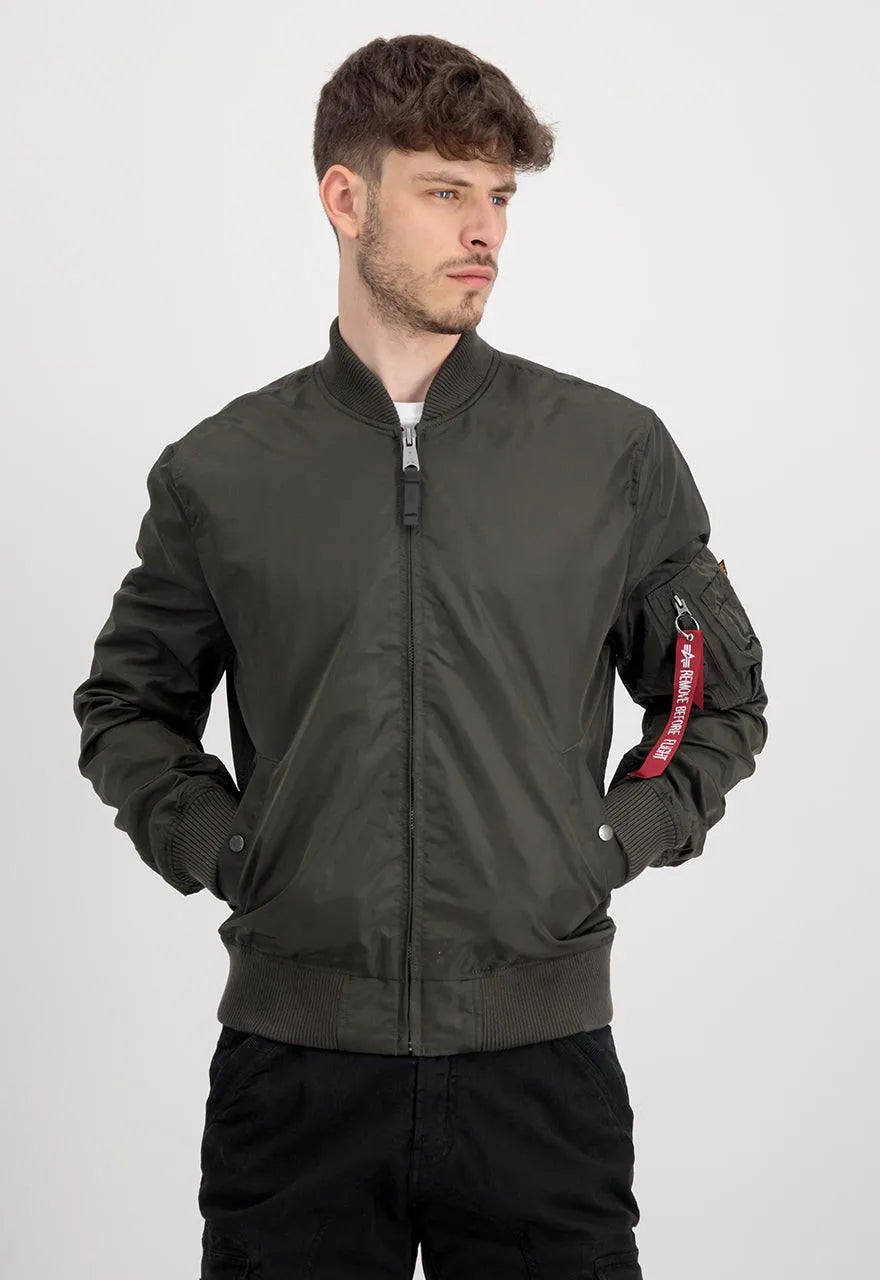 Chaqueta Alpha Industries Tipo Aviador MA-1 TT Rep Grey - ECRU