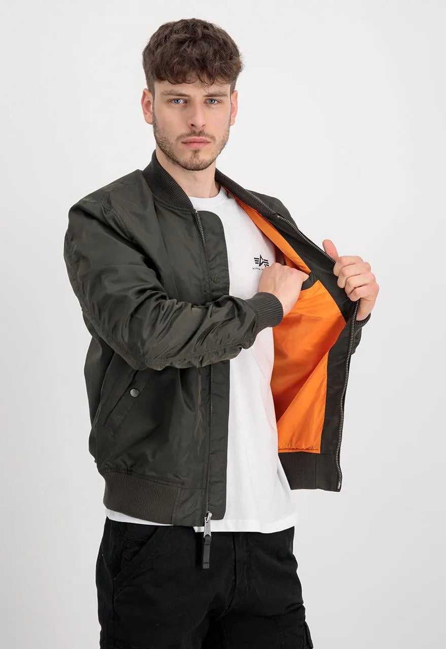 Chaqueta Alpha Industries Tipo Aviador MA-1 TT Rep Grey - ECRU