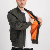 Chaqueta Alpha Industries Tipo Aviador MA-1 TT Rep Grey - ECRU