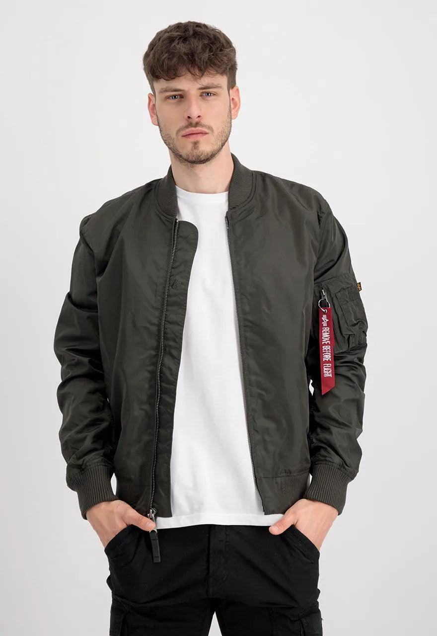 Chaqueta Alpha Industries Tipo Aviador MA-1 TT Rep Grey - ECRU