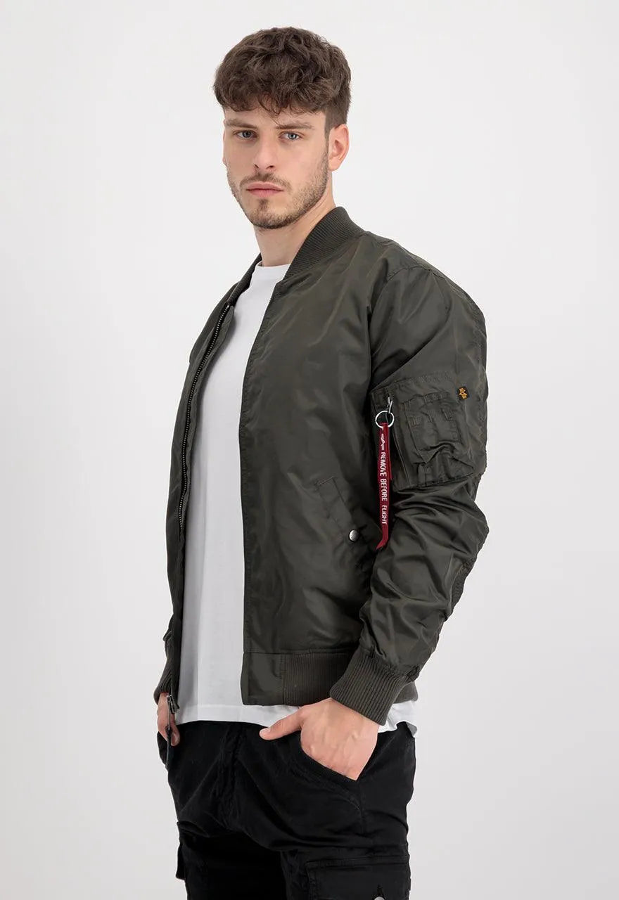 Chaqueta Alpha Industries Tipo Aviador MA-1 TT Rep Grey - ECRU