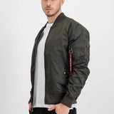 Chaqueta Alpha Industries Tipo Aviador MA-1 TT Rep Grey - ECRU