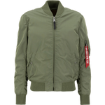 Chaqueta Alpha Industries Tipo Aviador MA-1 TT Sage Green - ECRU