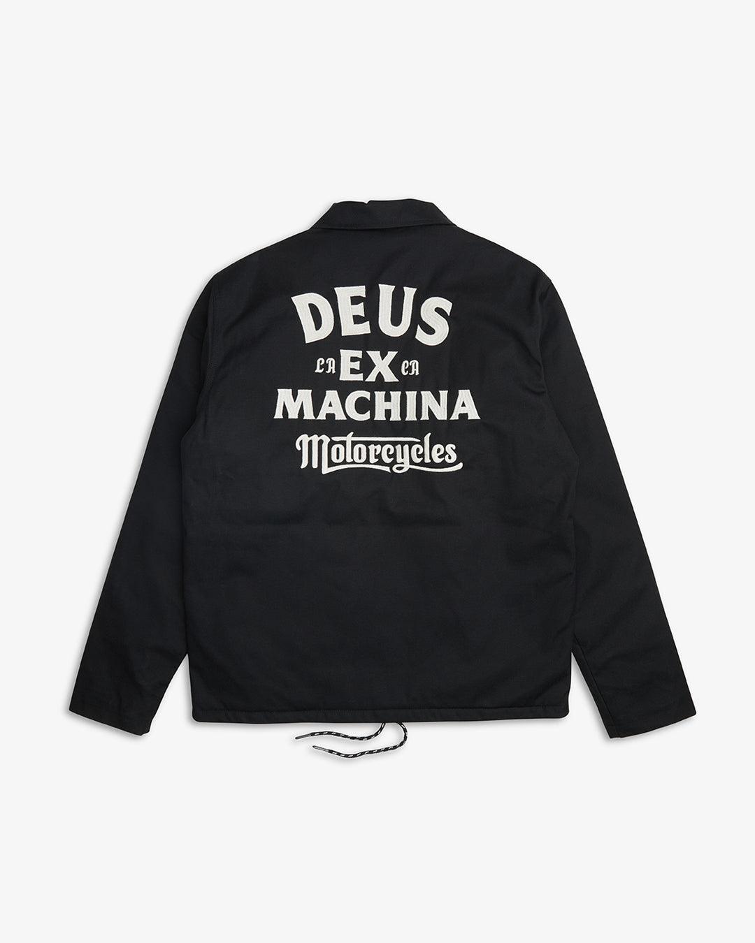 Chaqueta Deus Ex Machina Breeze Black - ECRU
