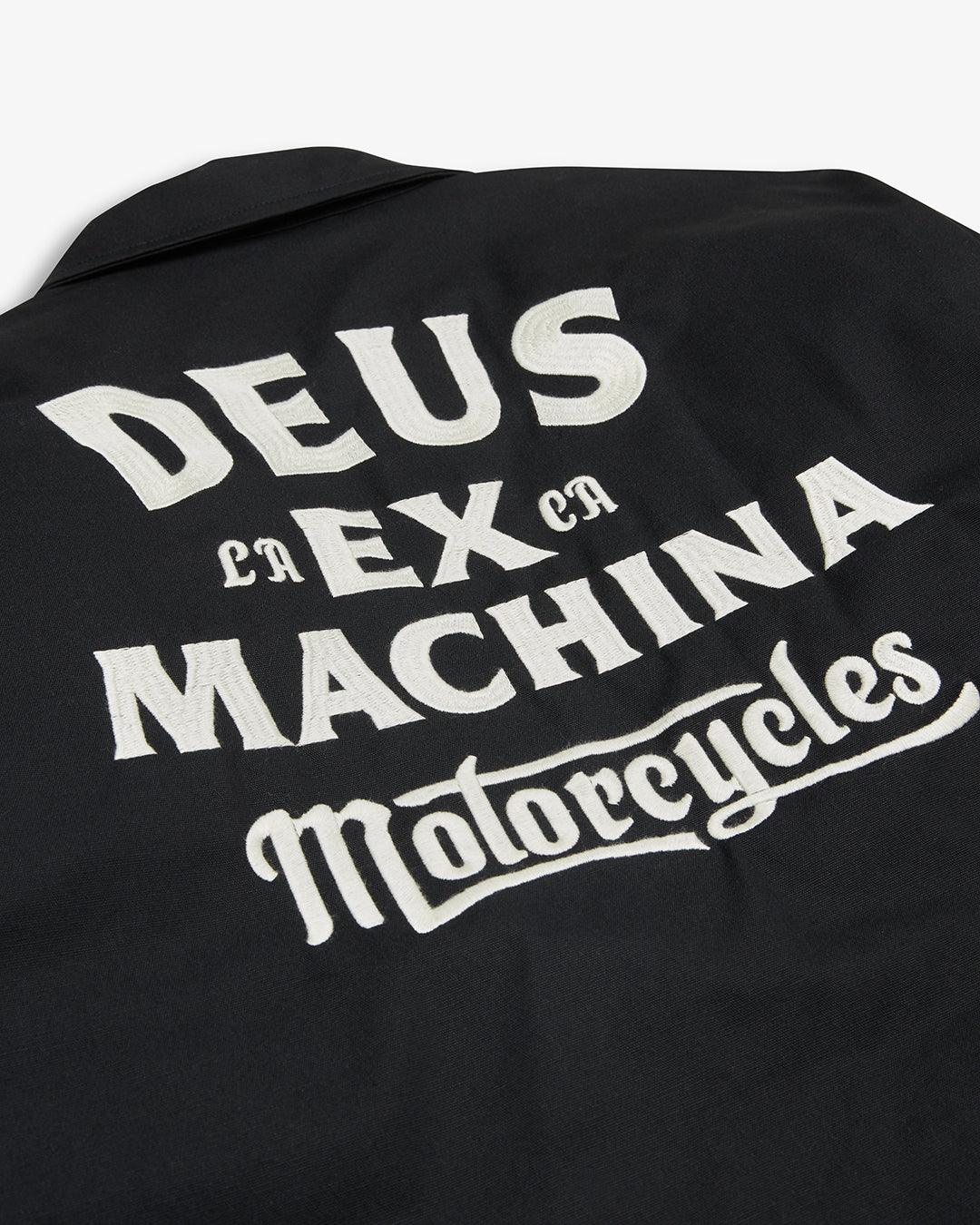 Chaqueta Deus Ex Machina Breeze Black - ECRU