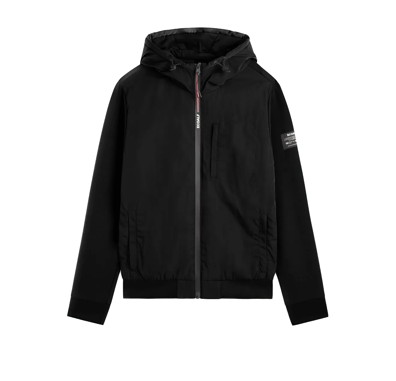 Chaqueta Ecoalf Benga Black - ECRU