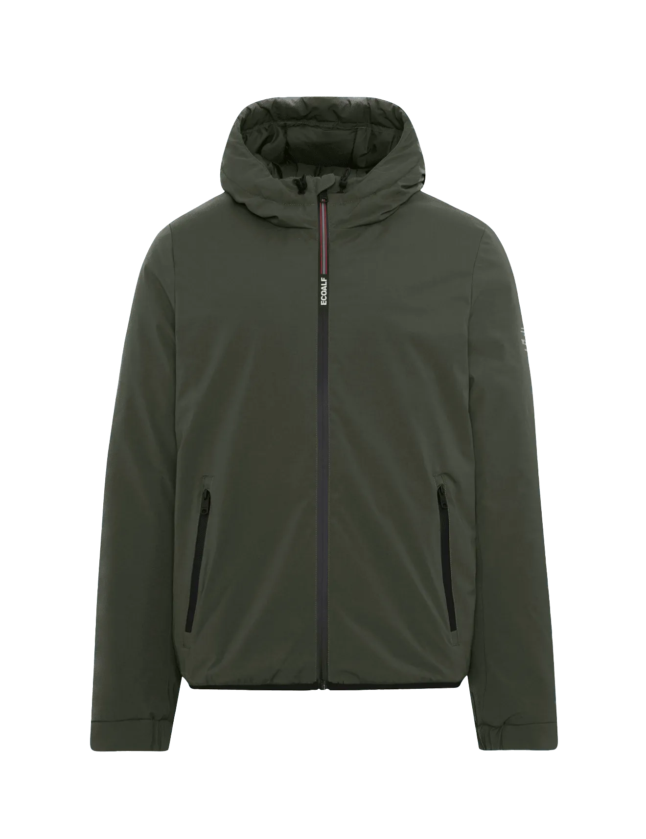 Chaqueta Ecoalf Cartes Olive - ECRU