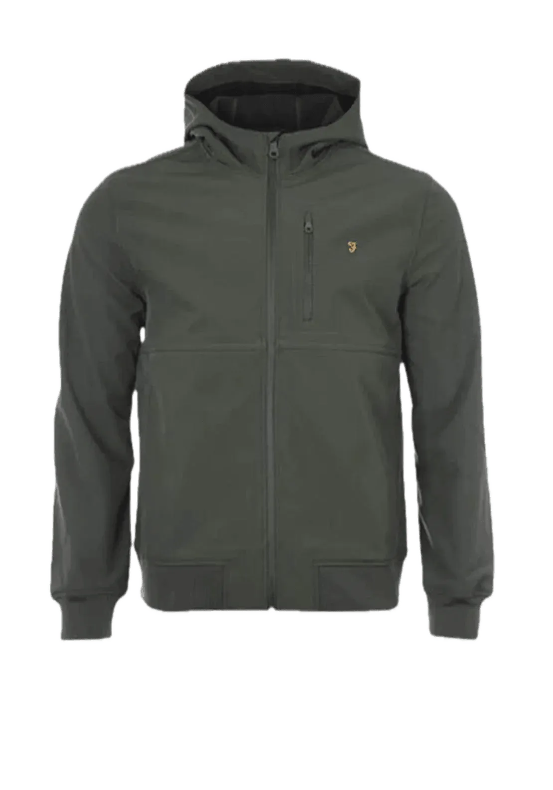 Chaqueta Farah Soft Shell Rudd Grey - ECRU