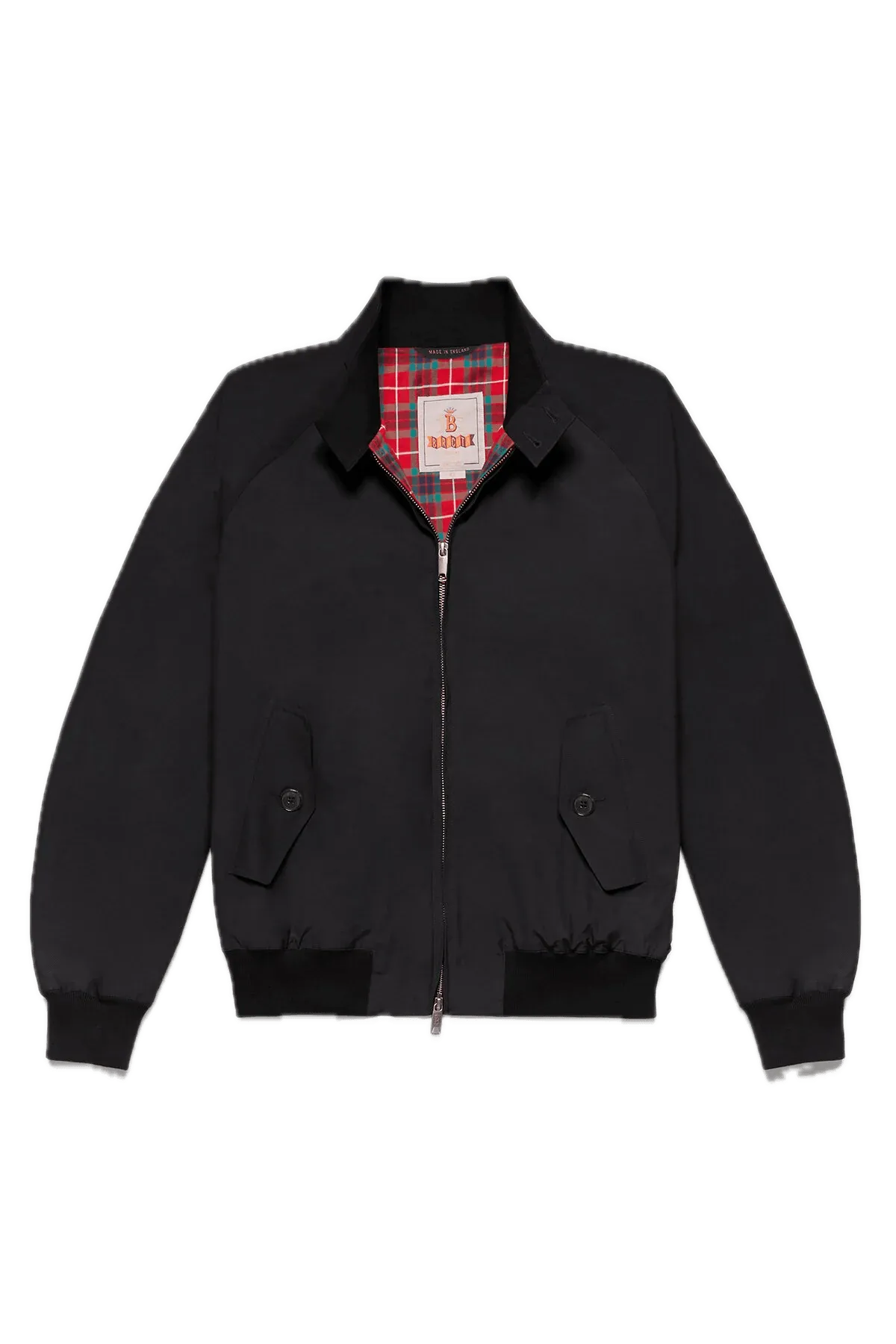 Chaqueta Harrington G9 Baracuta Cloth Black - ECRU