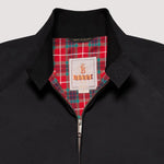 Chaqueta Harrington G9 Baracuta Cloth Black - ECRU