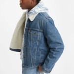 Chaqueta Levi's® Trucker Type III Sherpa Fable - ECRU
