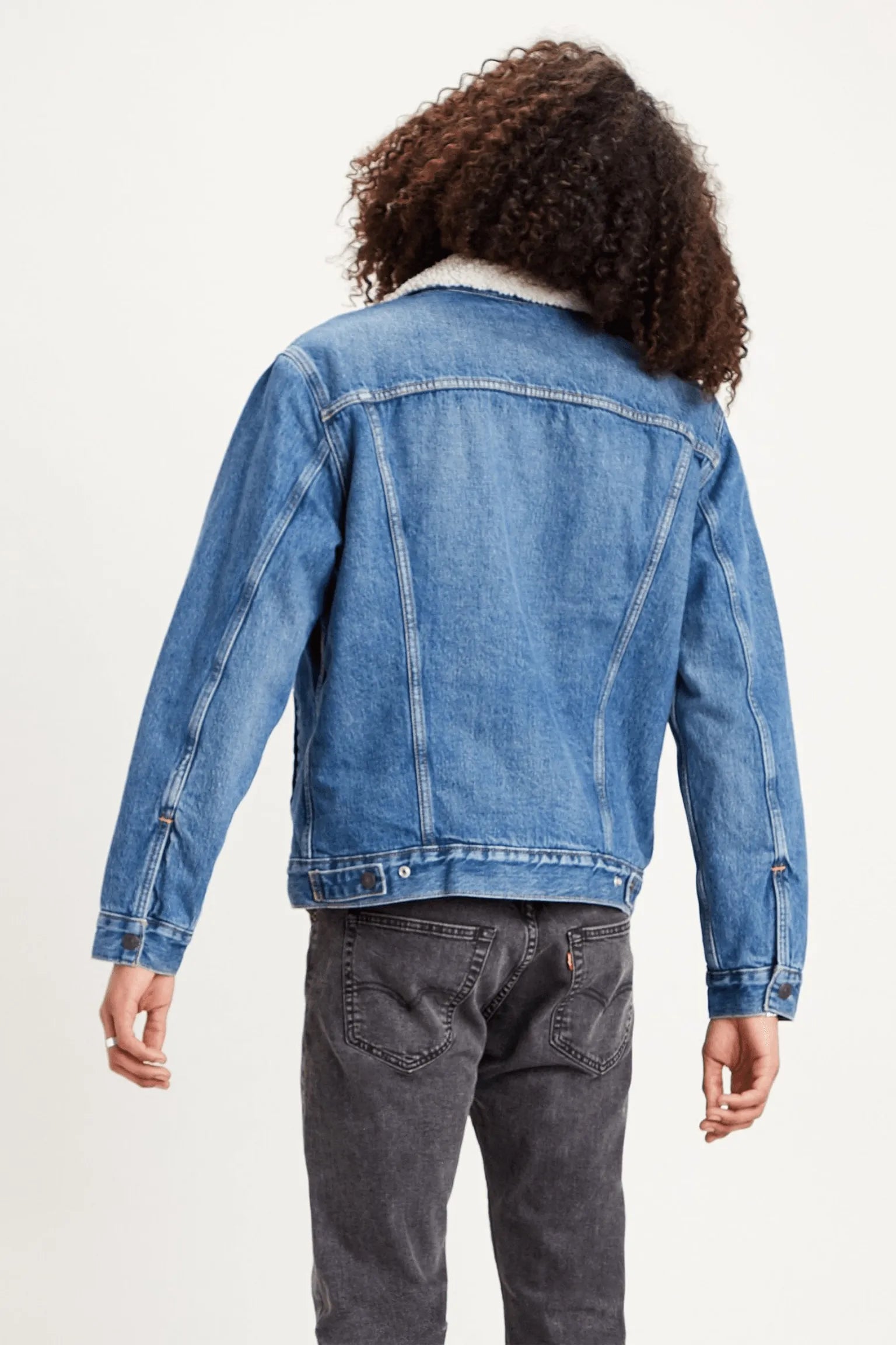 Chaqueta Levi's® Trucker Type III Sherpa Fable - ECRU