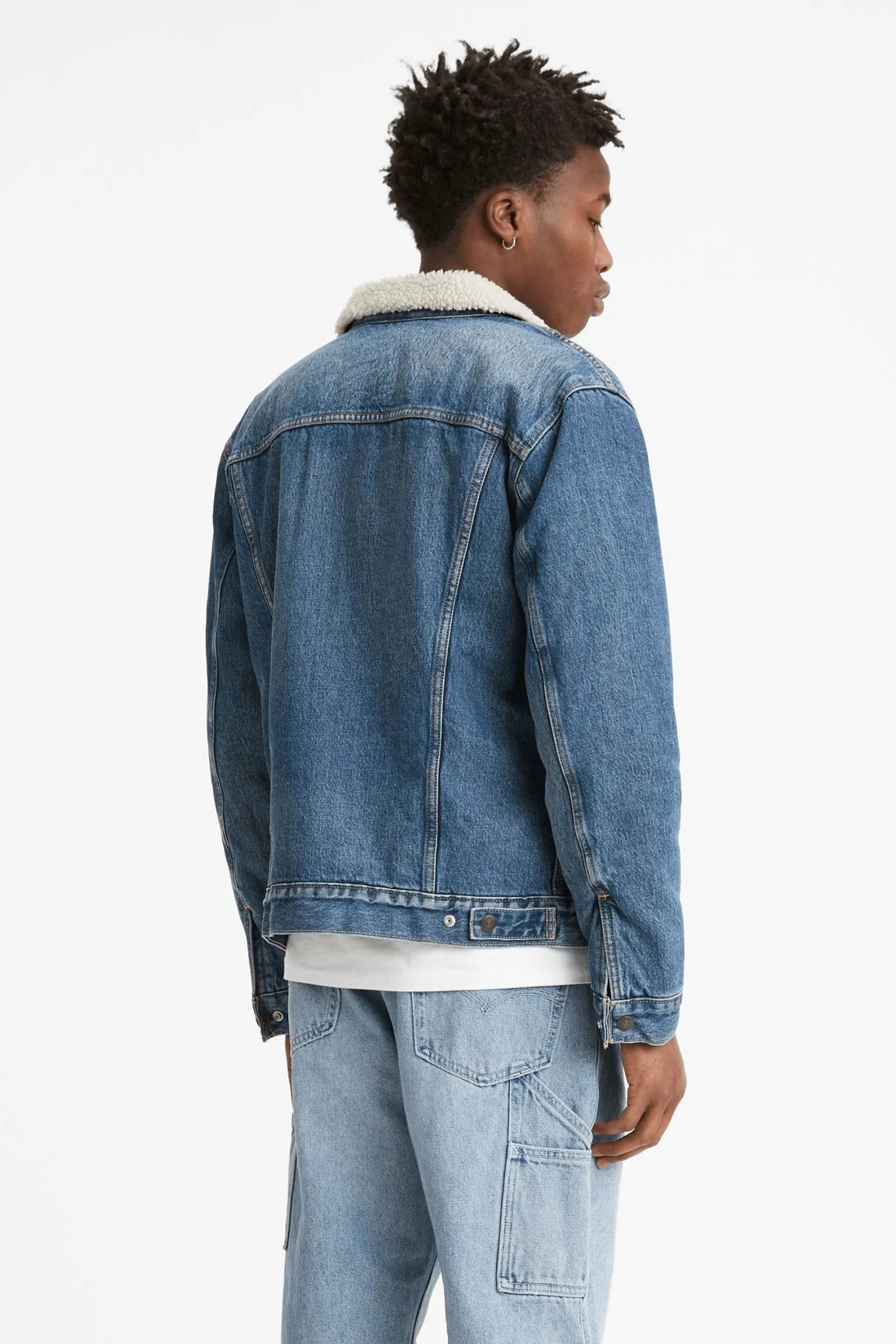 Chaqueta Levi's® Trucker Type III Sherpa Fable - ECRU