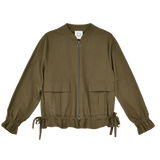 Chaqueta Lili Sidonio con Volantes - ECRU