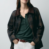 Chaqueta Encerada ESE O ESE Mackenzie Checks