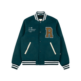Chaqueta Revolution Varsity Green - ECRU