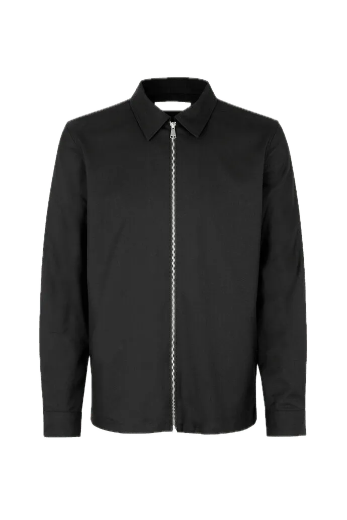 Chaqueta Samsøe Samsøe Kato X Zip 14930 Black - ECRU
