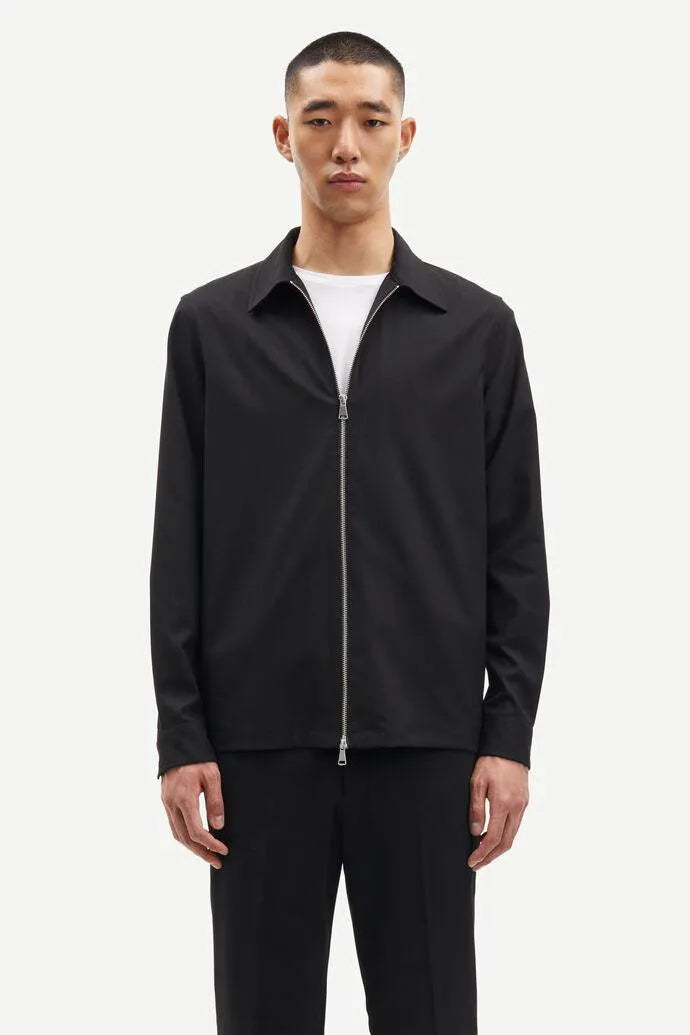Chaqueta Samsøe Samsøe Kato X Zip 14930 Black - ECRU