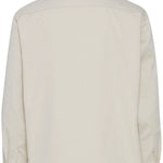 Chaqueta !Solid Elon Zipper Oatmeal - ECRU