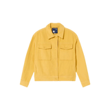 Chaqueta Thinking Mu Amarilla de Pana Frans - ECRU