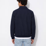 Chaqueta TIFFOSI Cesar azul marino — espalda con modelo
