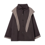 Chaqueta TIFFOSI Highlands gris roca, flat frontal