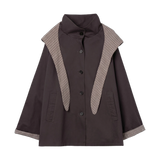 Chaqueta TIFFOSI Highlands gris roca, flat frontal