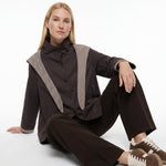Chaqueta TIFFOSI Highlands gris roca, modelo vista alternativa