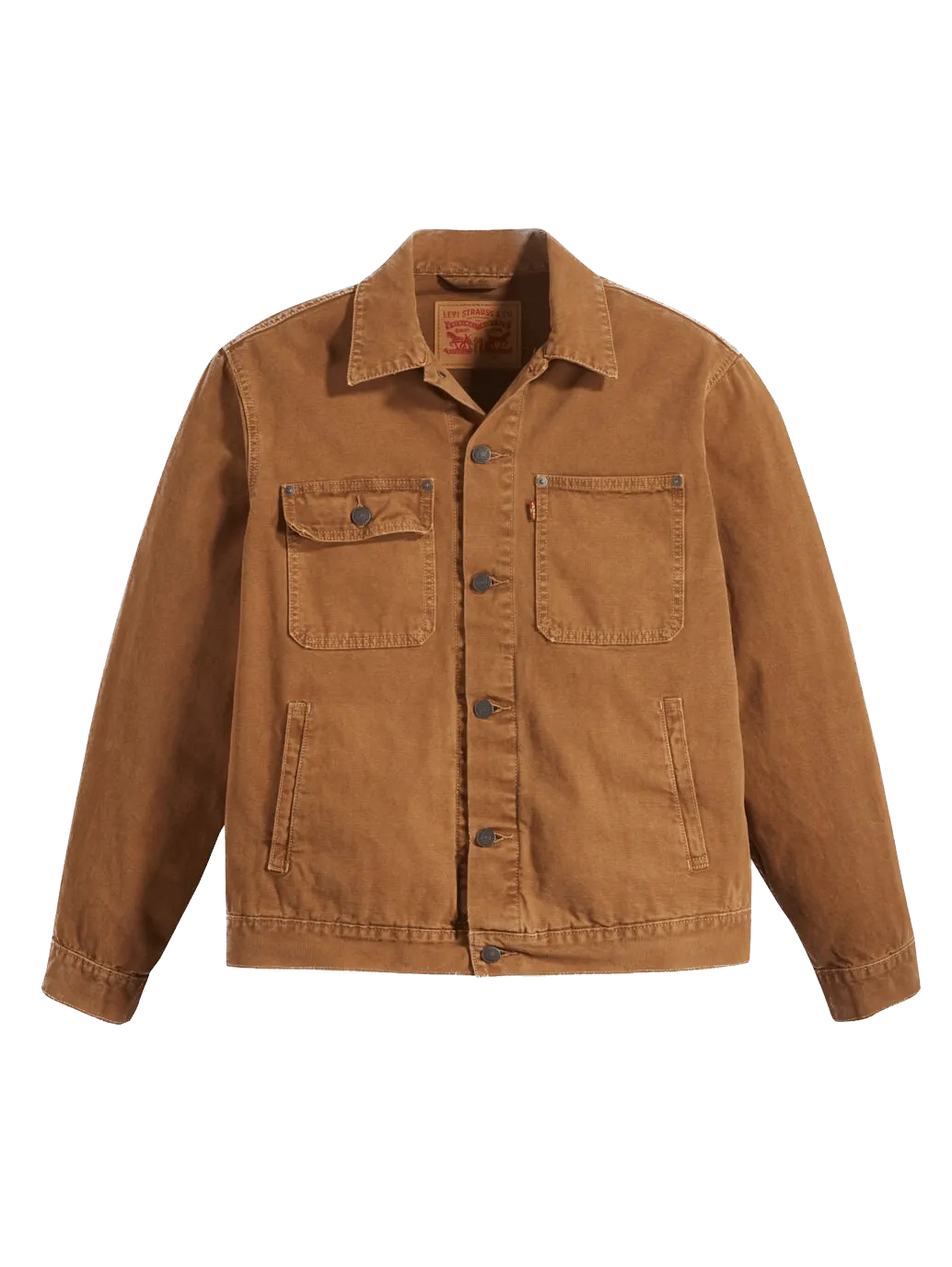 Chaqueta Vaquera Levi’s® Trucker Brown Garment Dye - ECRU