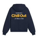 Sudadera On Vacation Chill Out Hoodie Dark Blue flat transparente